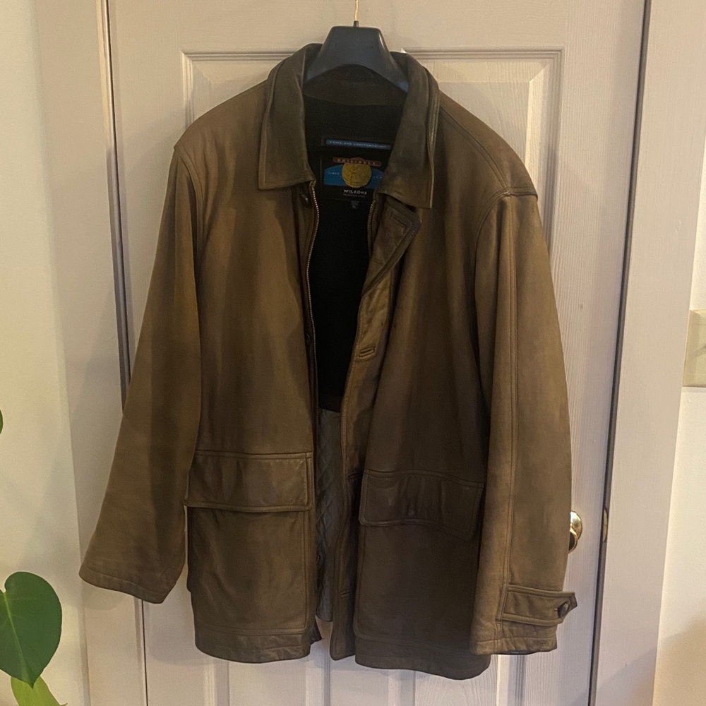 Wilson Men's Leather Field Jacket